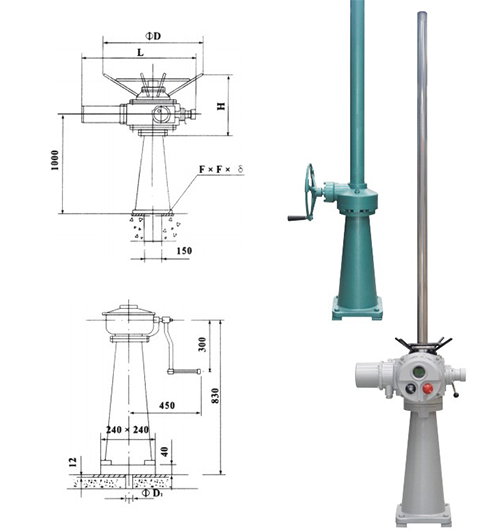 手电两用启闭机